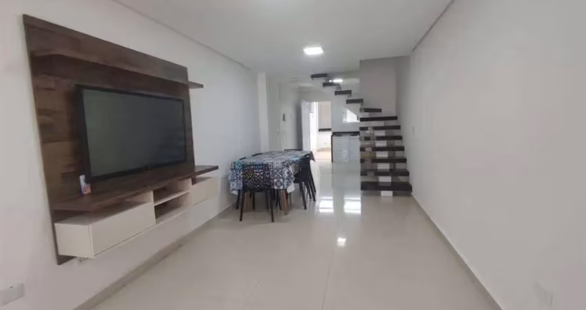 Sobrado lado praia, solemar, praia grande, r$ 350 mil - ca797