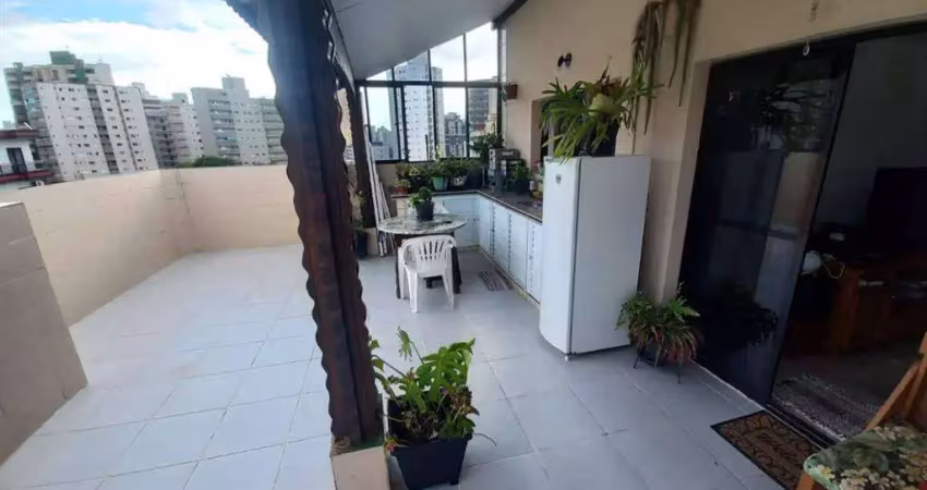 Cobertura com 2 dorms, tupi, praia grande - r$ 480 mil, cod: 2057