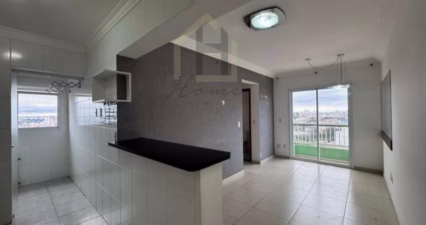 Imperdível! Apartamento à venda em Santo André-SP, Vila Príncipe de Gales. 2 quartos, 2 salas, 1 banheiro, 1 vaga, 52m².