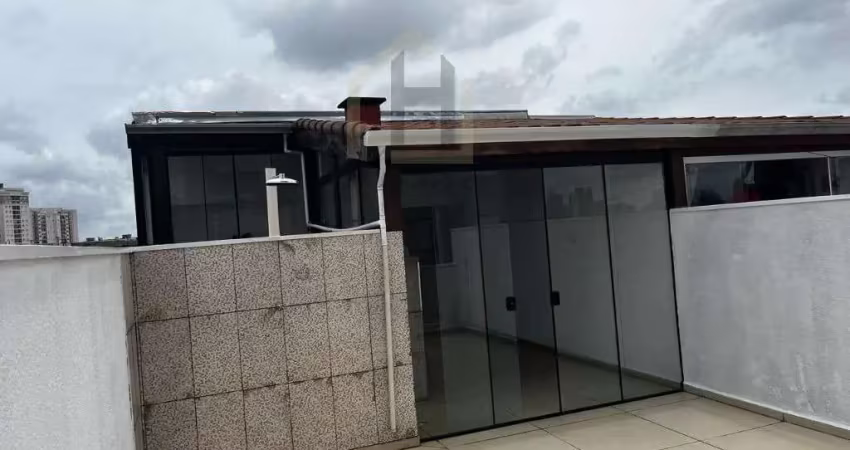 Cobertura à venda em santo andré-sp, campestre: 2 quartos, 1 suíte, 2 banheiros, 2 vagas de garagem, 100m². sem elevador!