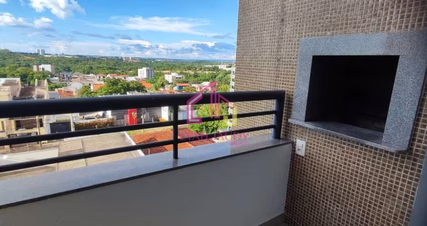 Apartamento para locação, Jardim Santa Marta, Cuiabá-MT, 1 Suíte + 1/4, 1 vaga, sacada gourmet, em