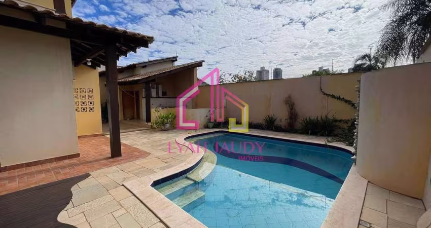 Casa para locação, Jardim Tropical, Cuiabá-MT, 4 Suítes + 1/4, sobrado, 2 vagas, pisina, próximo a