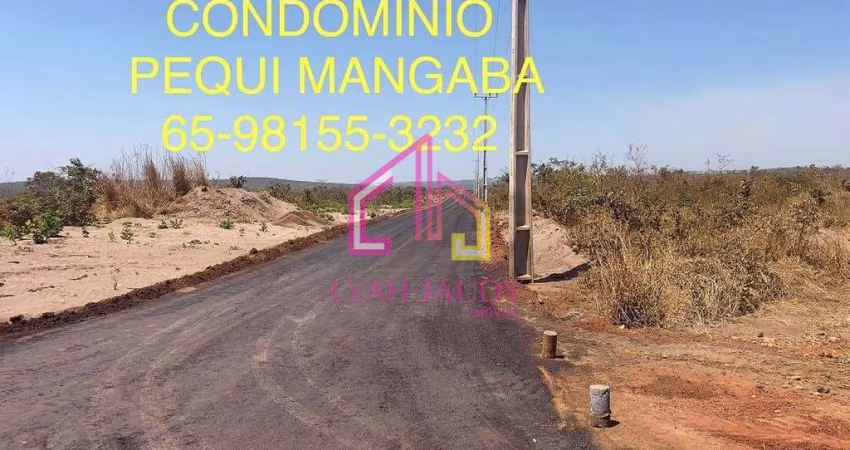 Terreno à venda, Chapada dos Guimarães, MT, Cond. Pequi Mangaba,  2.000 m2,  Fundo com Rio Vassoura