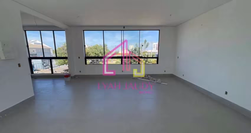 Sala  para locação, jardim kennedy, cuiabá, mt, nova, 65 m2 úteis, 2 ares condicionados novos, banh