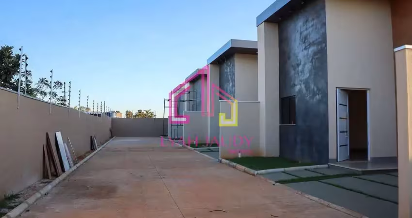 Casa para locação, bom clima, chapada dos guimarães, mt, murada, 2/4 sendo 1 suíte, sem taxa de  co