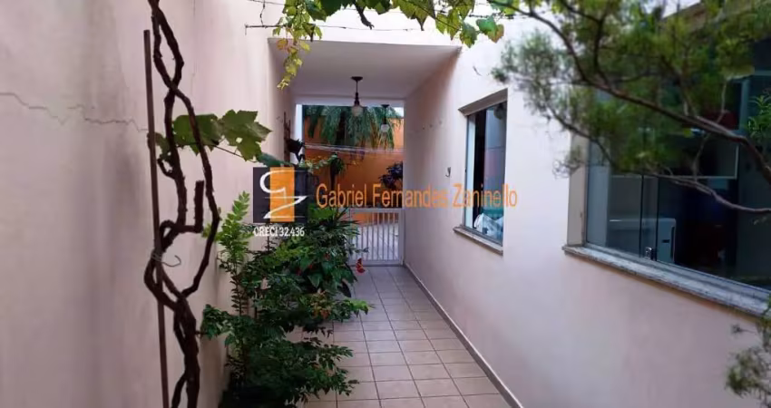 Sobrado 3 dorms 238m² pé direito duplo 6 vagas  - b. ceramica - permuta -