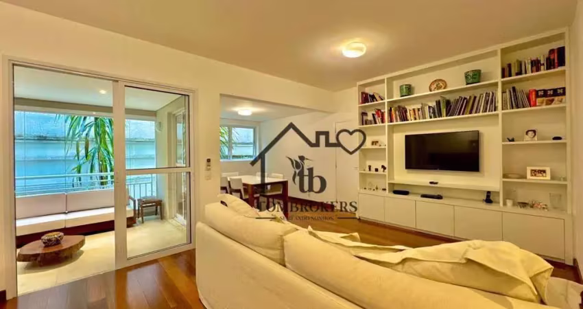 Apartamento com 2 dormitórios à venda, 112 m² por R$ 2.500.000,00 - Moema - São Paulo/SP