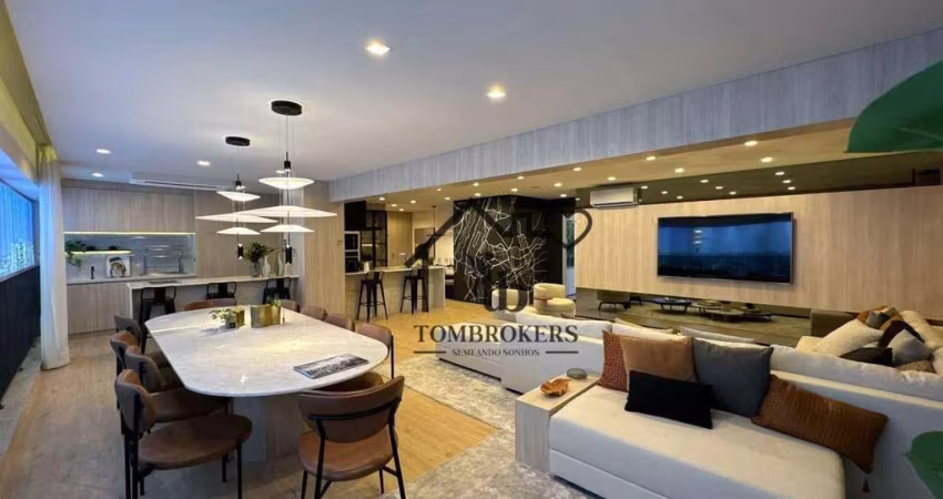 Apartamento com 4 dormitórios à venda, 164 m² por R$ 3.447.717,00 - Brooklin - São Paulo/SP
