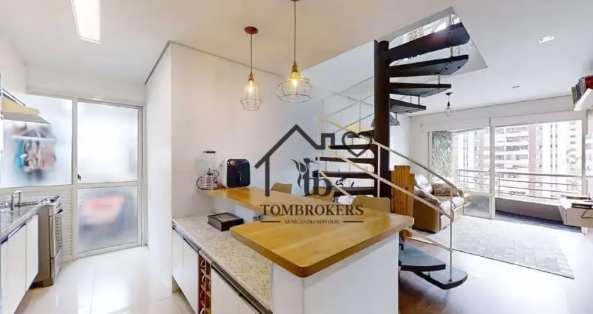 Cobertura com 2 dormitórios à venda, 123 m² por R$ 780.000,00 - Real Parque - São Paulo/SP