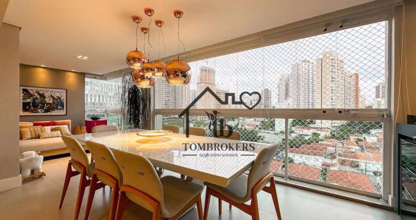 Apartamento com 2 dormitórios à venda, 138 m² por R$ 2.500.000,00 - Santo Amaro - São Paulo/SP