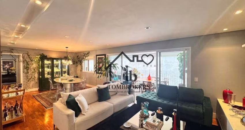 Apartamento com 3 dormitórios para alugar, 160 m² por R$ 13.154,00/mês - Jardim Marajoara - São Paulo/SP