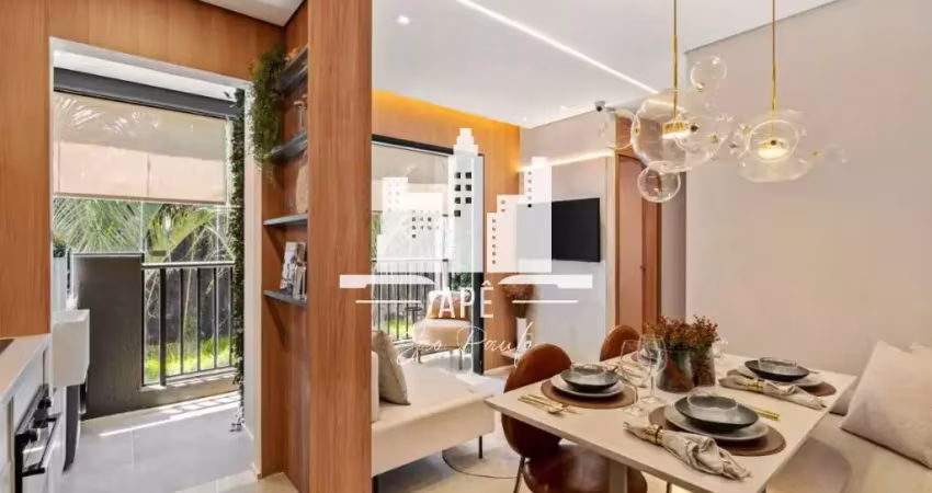 Por r$306.400 mil c/ 2 dorms do lado da estação joão dias - ganhe linha branca!!