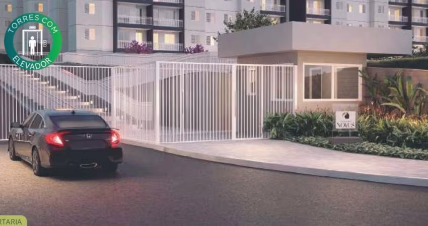 Lançamento na Zona Sul de Ribeirão, Cond. Village Novus, apartamento térreo com quintal, 2 dormitórios em 60 m2, lazer completo