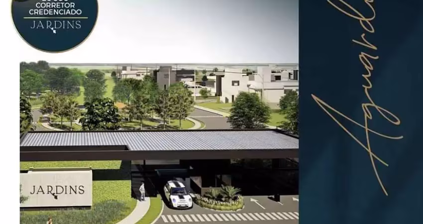 Lançamento terreno para venda em condominio fechado na continuação da fiusa, complexo jardins, lotes a partir de 250 m2