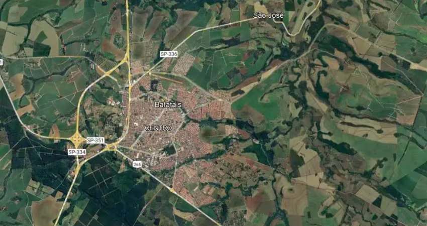 Sitio para venda em batatais-sp, com 6 alqueires, dentro da cidade, ideal para loteamento, asfalto na propriedade