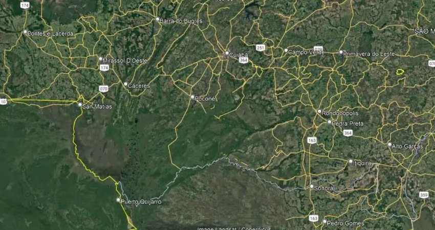 Fazenda pecuária para venda na região do pocone-mt com 61.000 hectares, boa de agua e benfeitorias