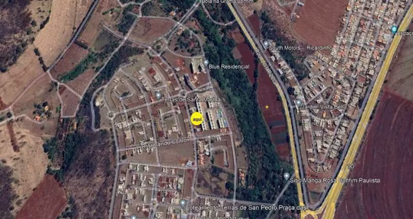 Oportunidade. terreno misto para venda em bonfim paulista no terras de santa martha, area 262 m2, parte externa, comercial e residencial, perto de con
