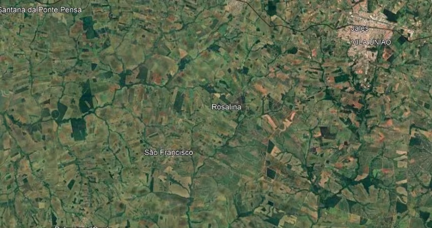Fazenda dupla aptidao  para venda na região de Jales-SP com 218 alqueires montada na pecuária, córrego na divisa e benfeitorias
