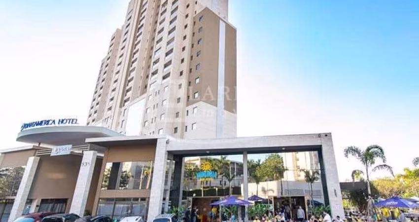 Apartamento no Hotel Transamerica para venda no Jardim California, proxino a FAAP, 1 suite com 27 m2 e lazer completo, apartamento no pool do Hotel