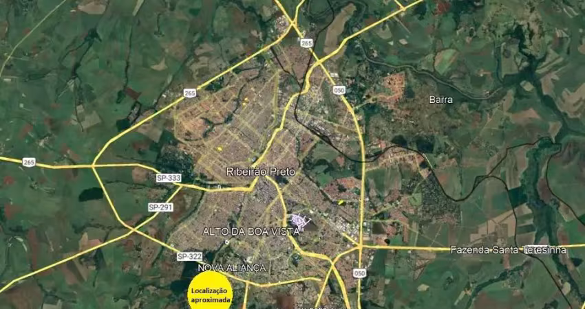 Excelente área para venda na zona sul de ribeirão preto-sp, na localização mais nobre da cidade, área com 97.400 m2, ideal para incorporação residenci