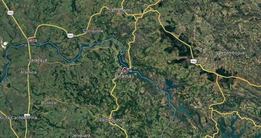 Sitio para venda em rifaina-sp com 52 hectares, aproveita 25 hectares para plantio, benfeitorias