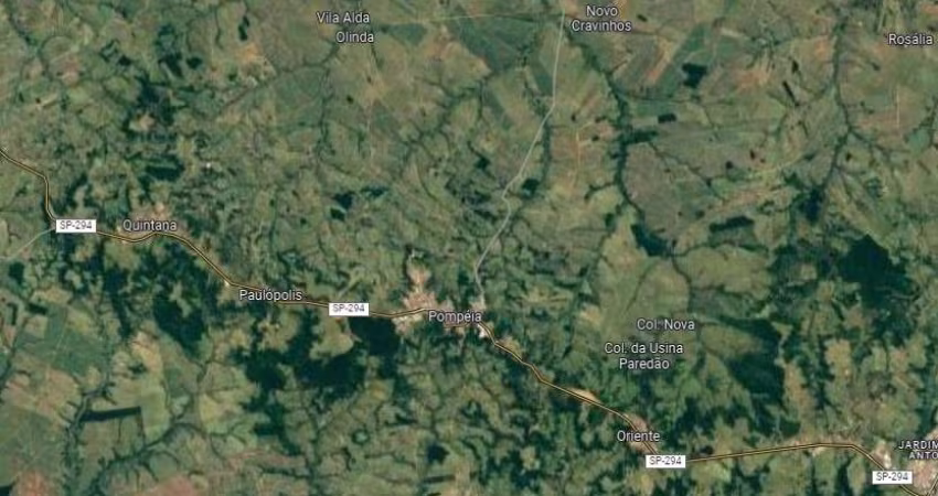Fazenda dupla aptidão para venda na região de Pompéia-SP com 40 alqueires em pastagem, planta 80%, proximo da cidade