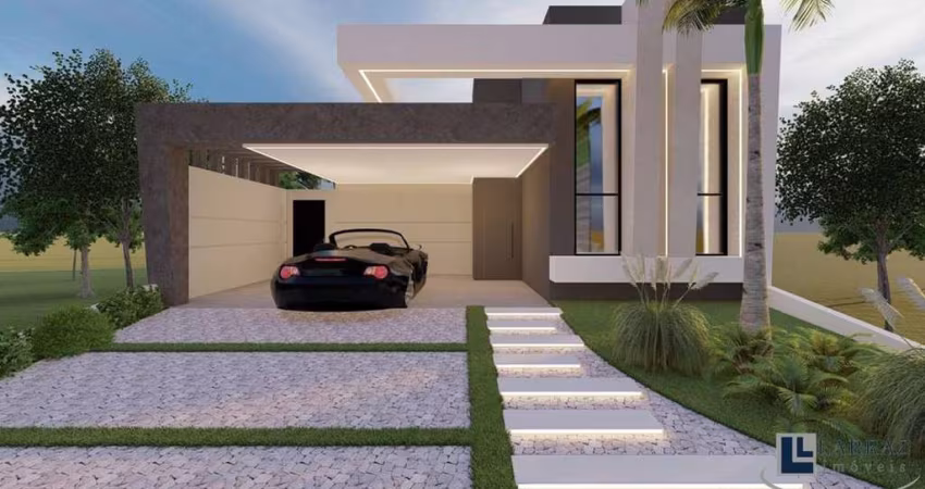 Linda casa nova para venda no Recreio das Acacias, Cond Reserva Imperial, 3 suites, varanda gourmet e piscina em 250 m2 de area total