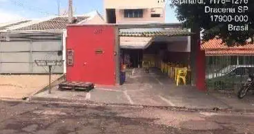 Oportunidade. casa comercial para venda em dracena-sp,  edicula no fundo, atual um bar, area construida 214 m2 em um terreno de 182 m2
