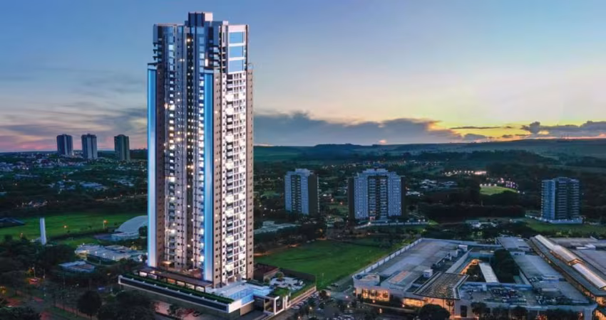 Lançamento alto padrão ao lado do Shopping Iguatemi, Cond. Sky, o prédio mais alto de Ribeirão Preto, 3 suites mais lavabo em 106 m2, lazer completo
