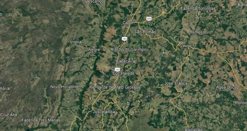 Fazenda dupla aptidão para venda na região de coxim-ms com 194 alqueires montada na pecuária completa, benfeitorias