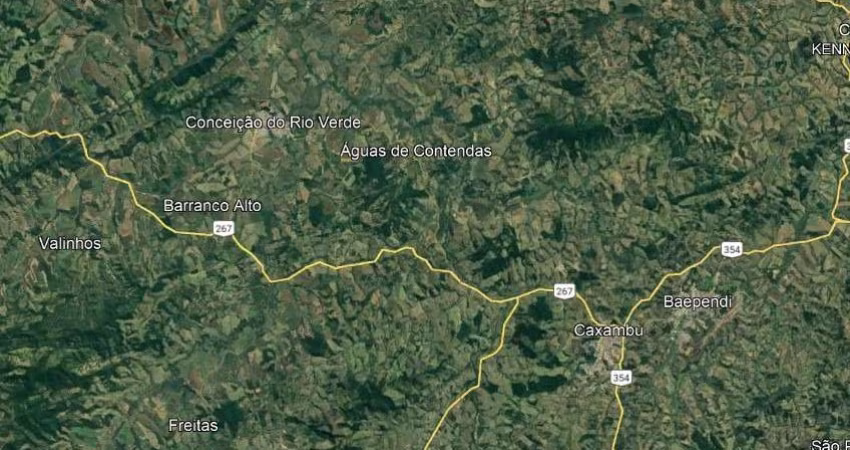 Fazenda para venda na região de Caxambu-MG com 360 hectares na pecuária toda estruturada, rica em agua