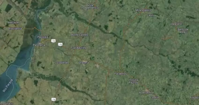 Fazenda para venda na região de dracena-sp com 585 alqueires sendo 468 alqueires em cana arrendada, beira da rodovia