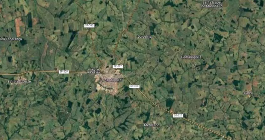 Fazenda para venda na região de fernandopolis-sp com 67 alqueires sendo 41 alqueires em cana arrendada