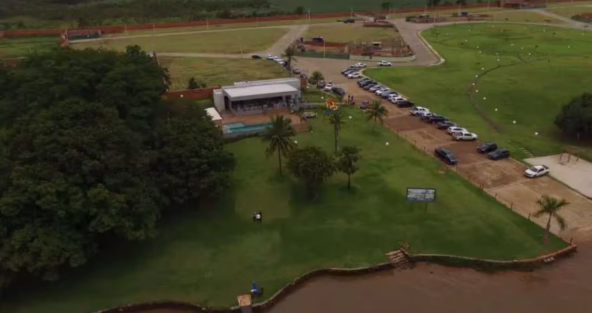 Terreno para venda em condomínio alto padrão em rifaina-sp, cond balneario vila bela, área 400 m2, lazer no condomínio, asfalto até a porta