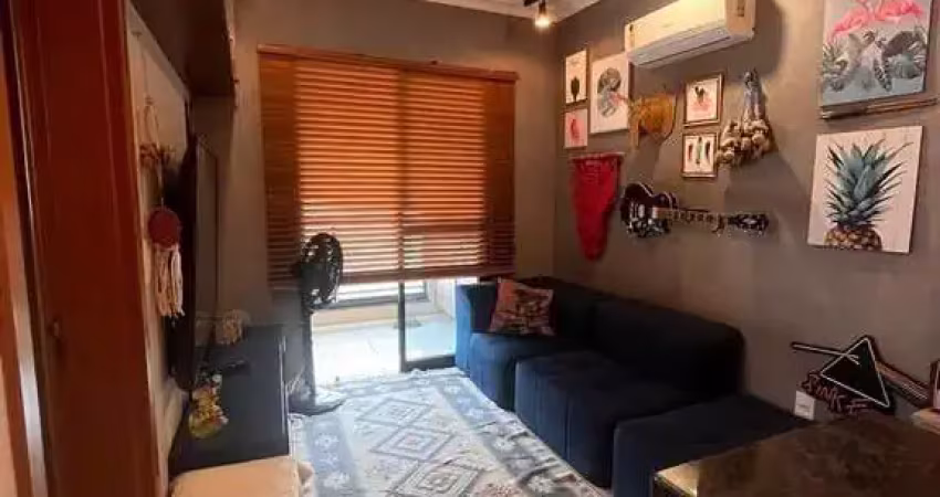 Lindo apartamento mobiliado para locação no Jd Palma Travassos, Ed. Rio Madeira, 1 dormitorio, varanda gourmet em 39 m2 privativos