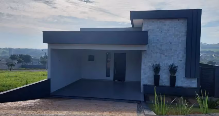 Casa nova alto padrão para venda no charmoso terras de santa martha, cond. ilha das acacias, 3 suites, varanda gourmet em 251 m2 total