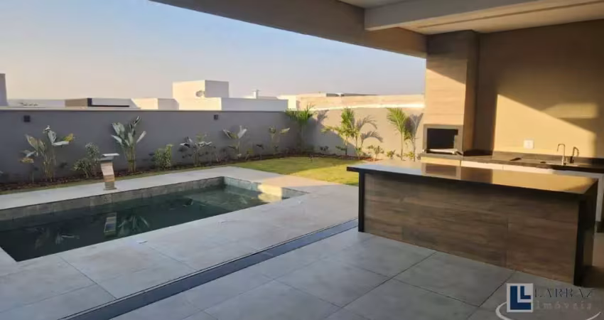 Lindo sobrado novo alto padrão para venda na vila do golf, cond. terras de florença, 3 suites mais escritório, piscina e gourmet em 295 m2 construidos