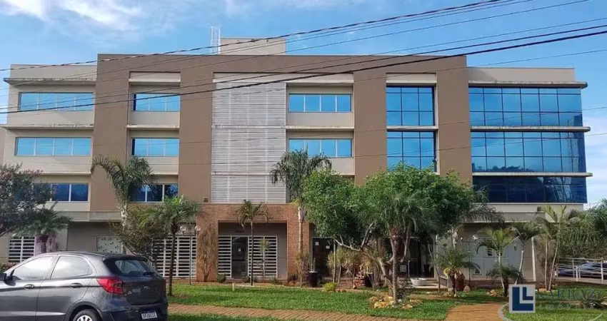 Sala comercial para locação no nova aliança sul, ótima localização, edif. aliança center, 38 m2 privativos, prédio com estrutura comercial