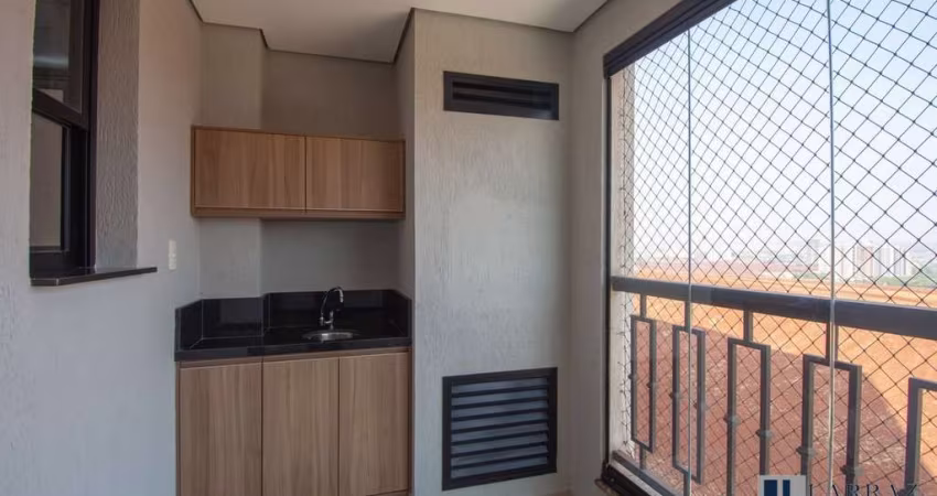 Apartamento alto padrão para locação no Quinta da Primavera, Ed Palos Verdes, 3 dormitorios sendo 1 suite, varanda gourmet, lavabo, 98 m2 privativos,