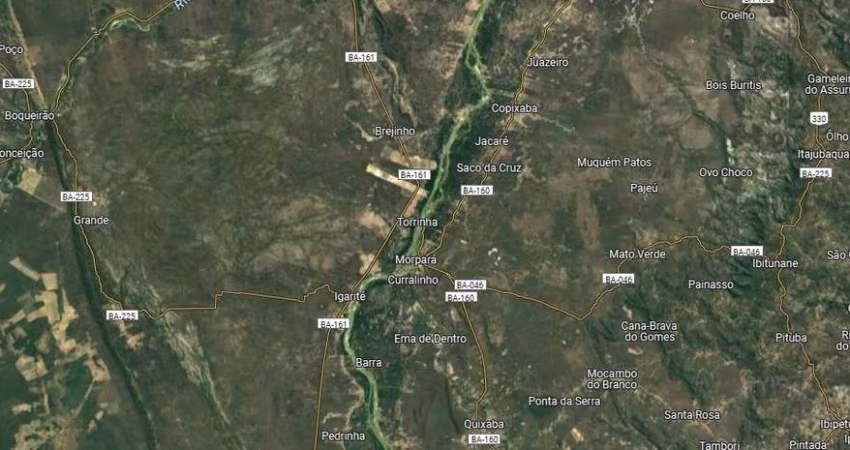 Fazenda para venda na região de Morpara-BA com 9.800 hectares, dupla aptidao, rica em agua, rio na propriedade, dupla aptidao
