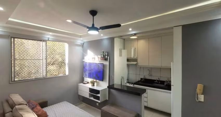Lindo apartamento para venda no Manoel Penna, Cond. Romanetto, 2 dormitorios, armários, 47 m2. Portaria 24h e lazer no condominio