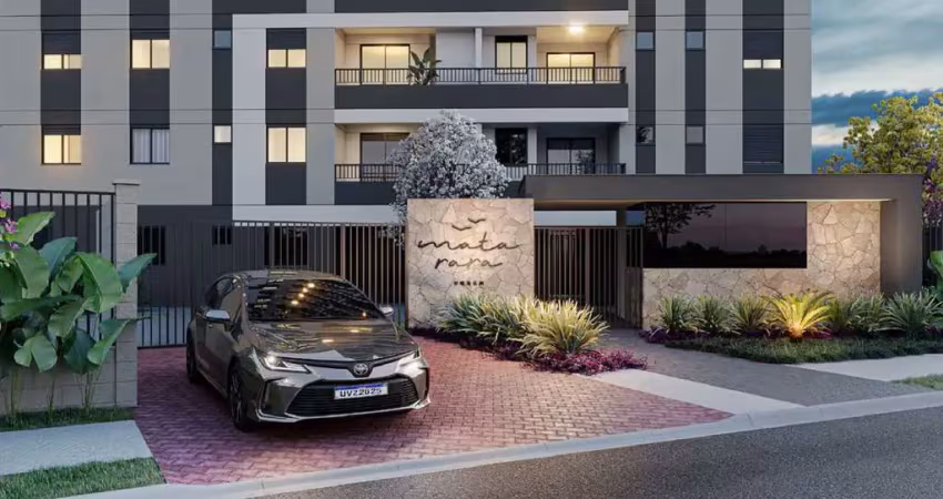 Lançamento alto padrão compacto na zona sul no vivendas da mata, cond. mata rara, apartamento térreo com quintal, 2 dormitórios com suíte, 102 m2 priv