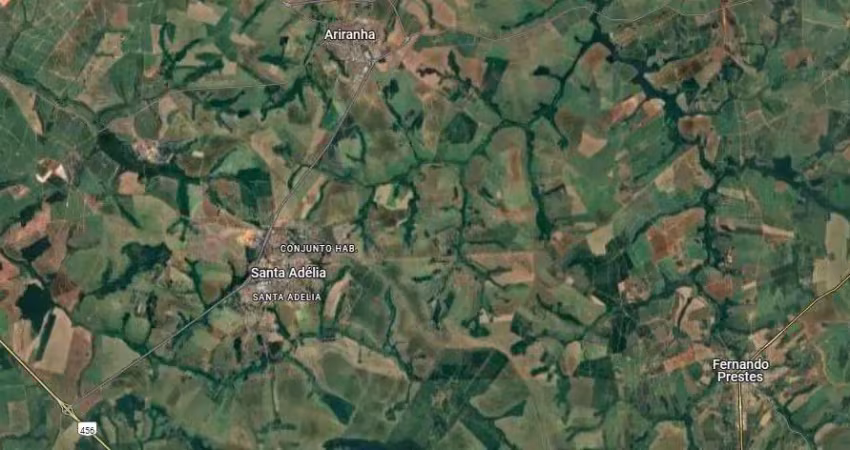 Sitio para veda na região de santa adelia-sp com 10 alqueires sendo 7 alqueires em cana arrendada
