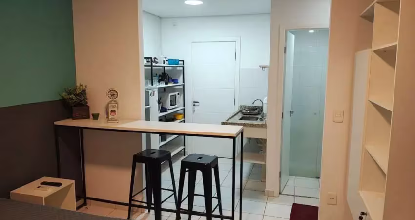 Ótimo apartamento mobiliado para locacao em frente a unaerp, the spot, otimo acabamento, apartamento studio com 22 m2, lazer completo e segurança 24h