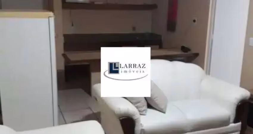 Ótimo apartamento tipo flat mobiliado para locação no centro, ótima localização, 1 suite, 45 m2, portaria 24h, conveniência e lazer no condomínio
