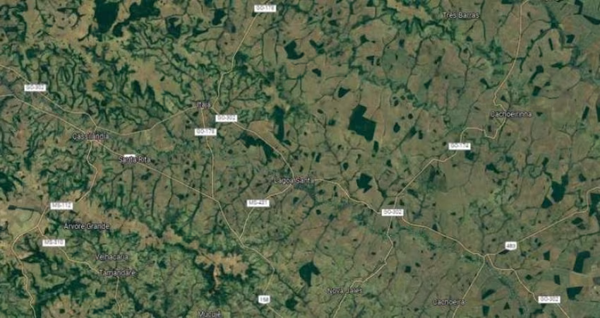 Fazenda para venda na regiao de Cassilandia-MS, com 128 alqueires SP, sendo 80% em pecuaria, curralama, casa sede, boa de agua