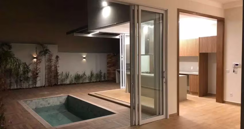 Linda casa nova alto padrão para venda na vila do golfe, cond quinta dos ventos, 3 suites, varanda gourmet e piscina em 371 m2 de area total, lazer co