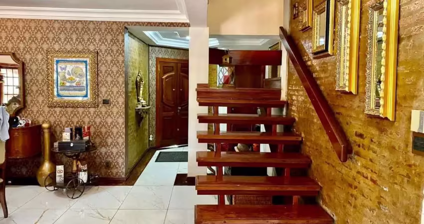 Lindo sobrado alto padrão para venda na city ribeirão, 3 dormitorios sendo 1 suite, varnda gourmet e piscina em 480 m2 de area total