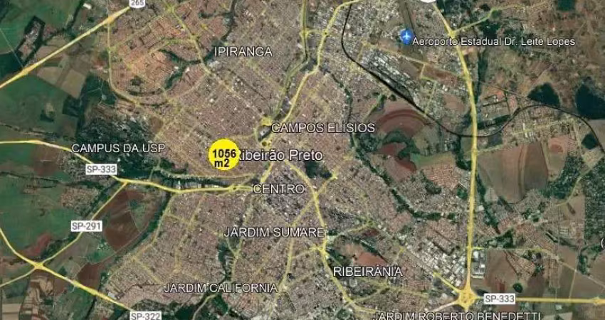 Excelente terreno para incorporação na vila tiberio, otima localização, com 1.056 m2 medindo 24 m de fachada x 44 m lateral, estuda parceria na incorp