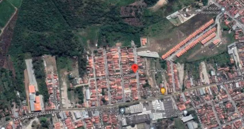 Excelente area com 8.736 m2 para venda em jacarei-sp no pq. meia lua / santa cruz dos lazaros